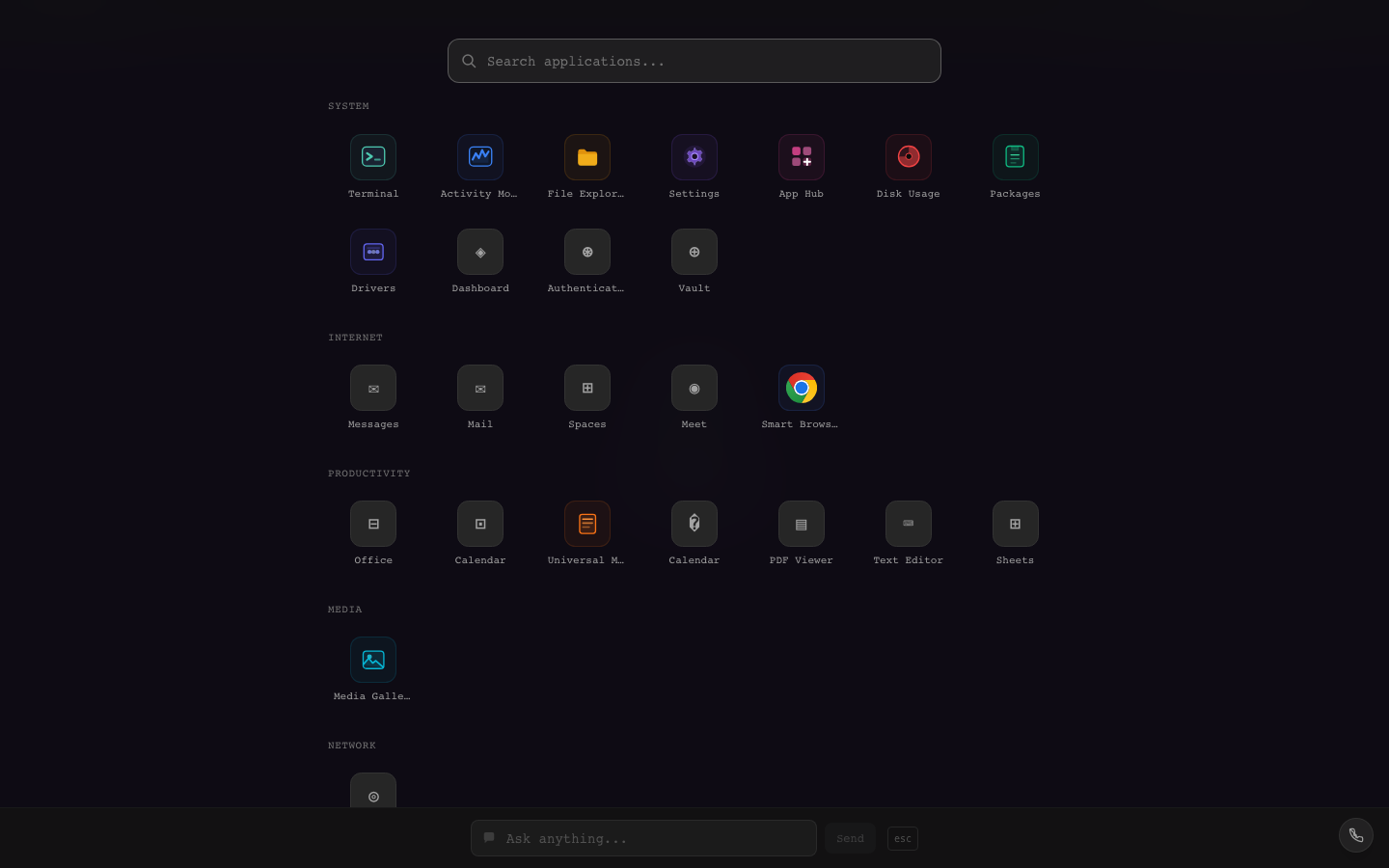 Apps & the App Hub on a Vulos instance