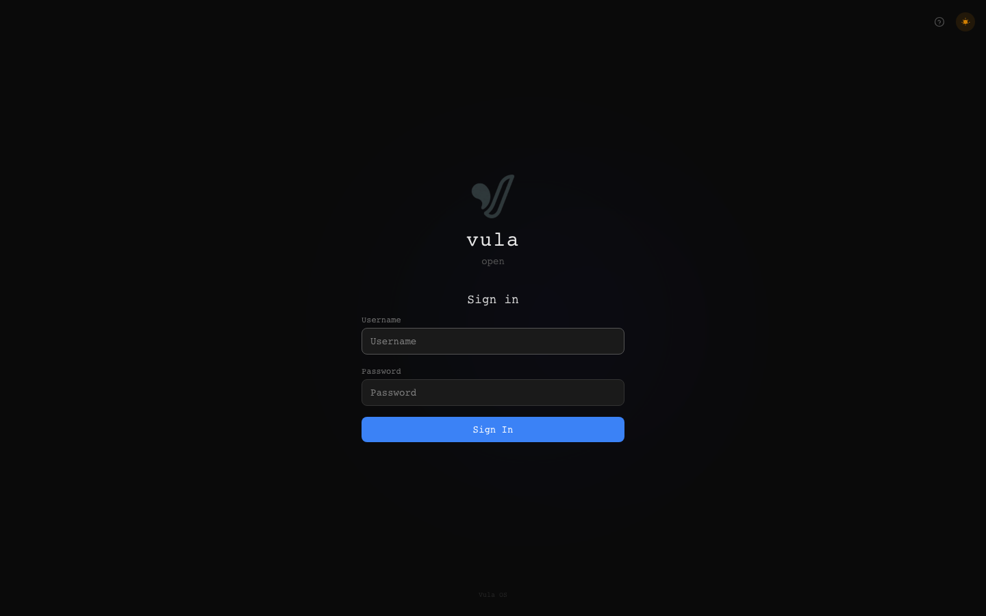 Accounts & people on a Vulos instance