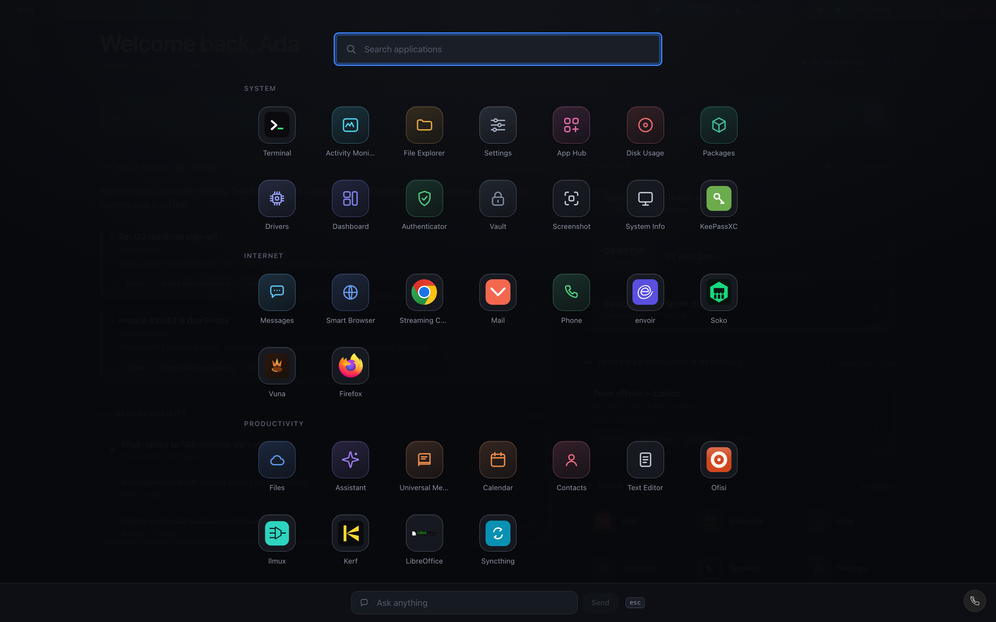 Vulos — Your apps